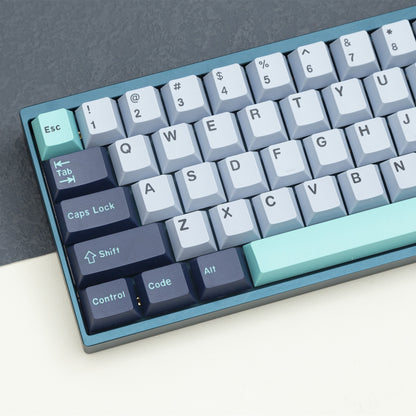 173 Key Doubleshot PBT Cherry Profile Keycap Set - Blue Oasis